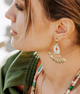 Boucles d'oreilles Maya